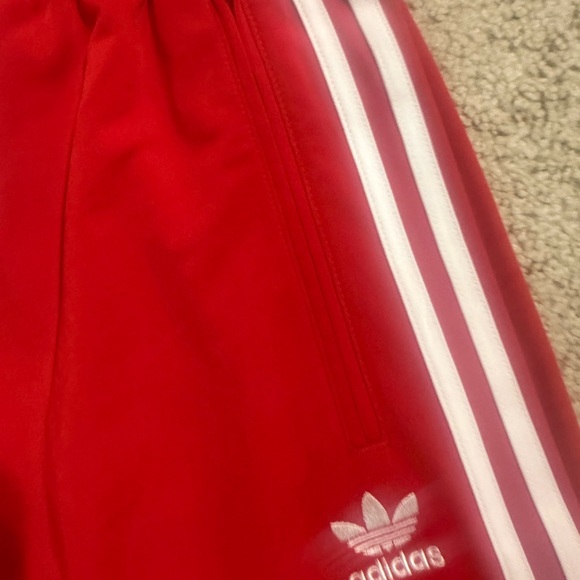Adidas Originals Firebird Red Adicolor Classics Track Pants IJ7057 Men Size M - Picture 3 of 9